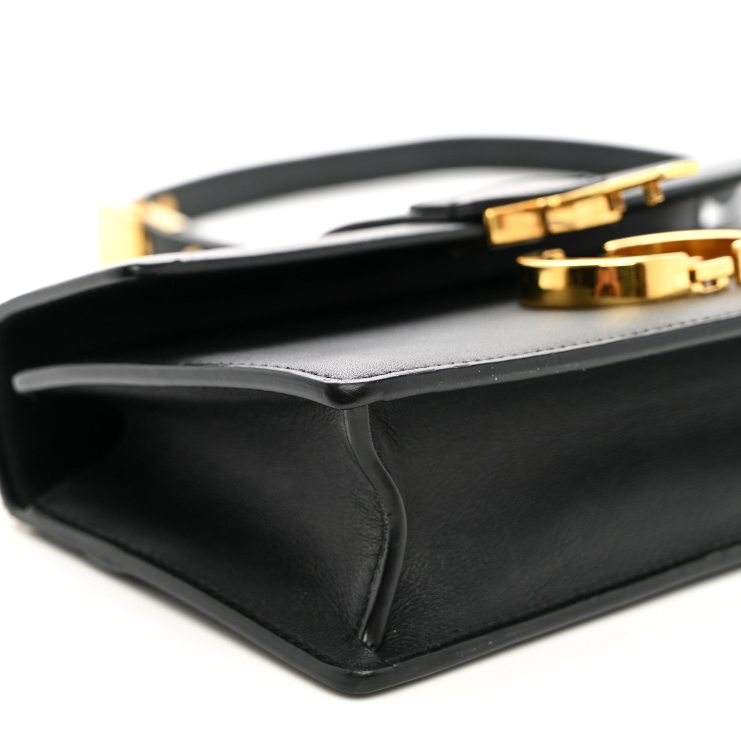 Christian Dior Calfskin 30 Montaigne East West Chain Flap Bag Black 7 of 8