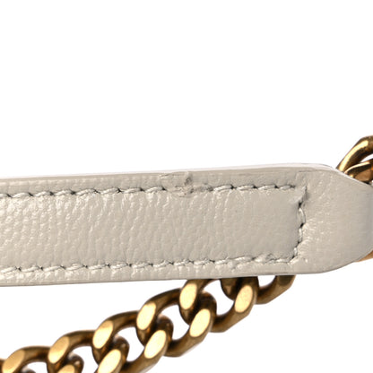 Saint Laurent Grain de Poudre Quilted 80's Vanity Bag Crema Soft 14 of 14