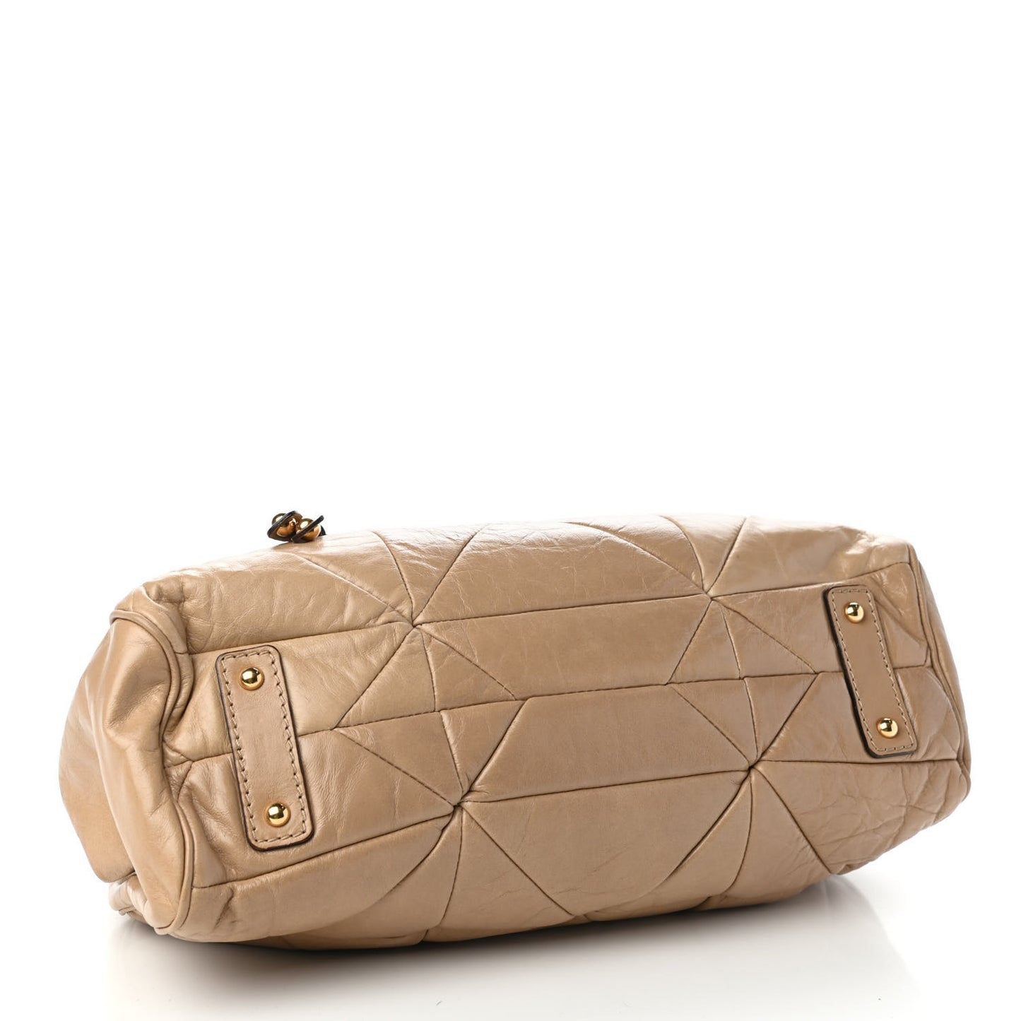 Calfskin Patchwork Stam Beige
