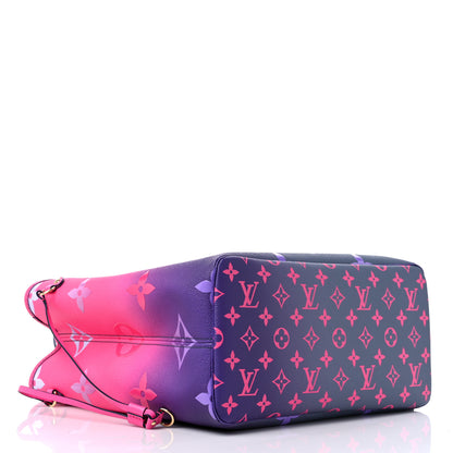 Louis Vuitton Monogram Giant Spring In The City Neverfull MM Midnight Fuchsia 4 of 9