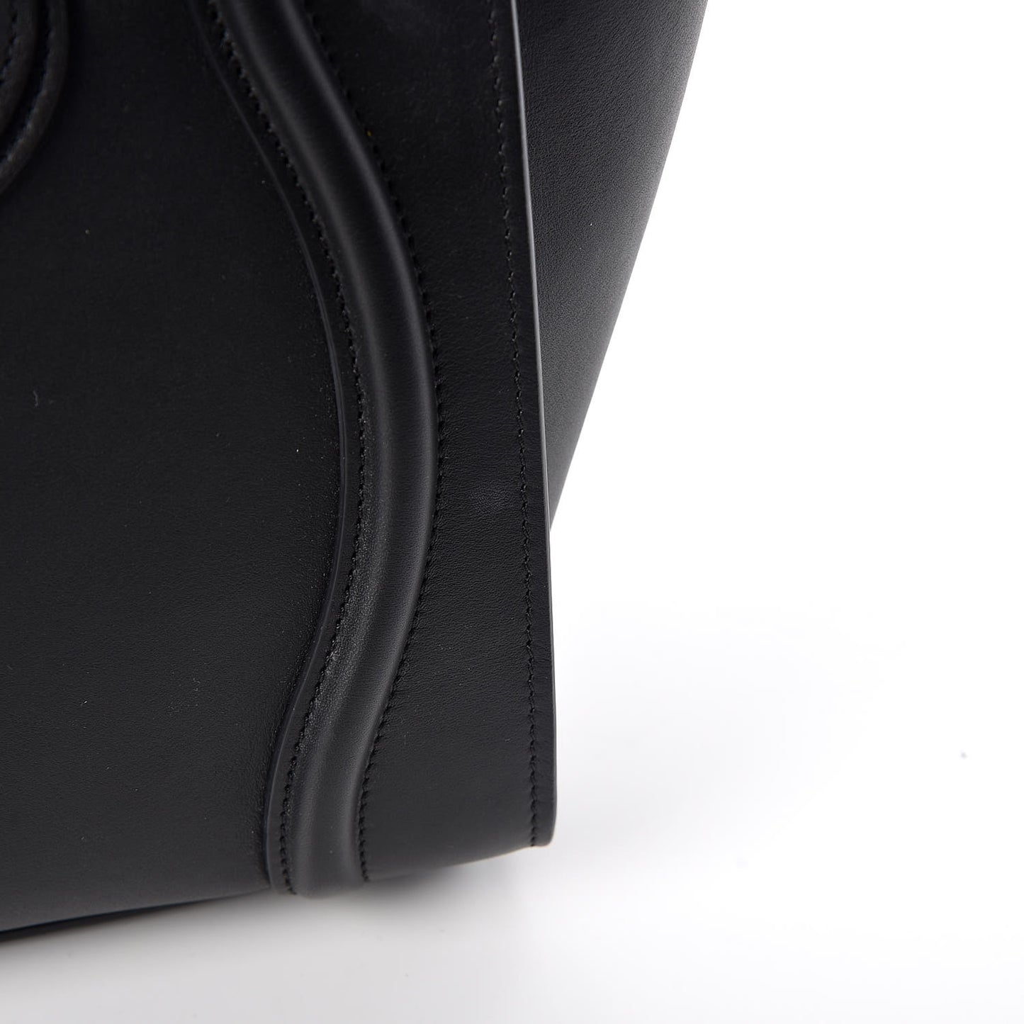 Smooth Calfskin Micro Luggage Black