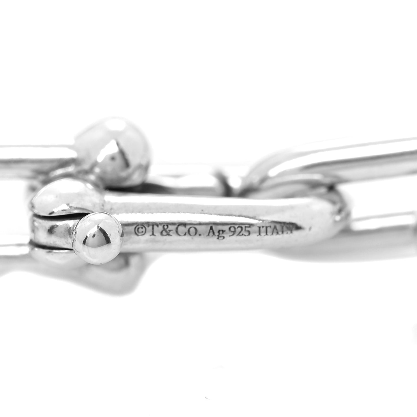 Sterling Silver HardWear Graduated Link Necklace