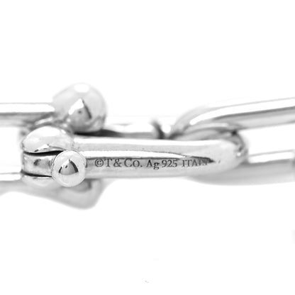 Tiffany Sterling Silver HardWear Graduated Link Necklace 4 of 5