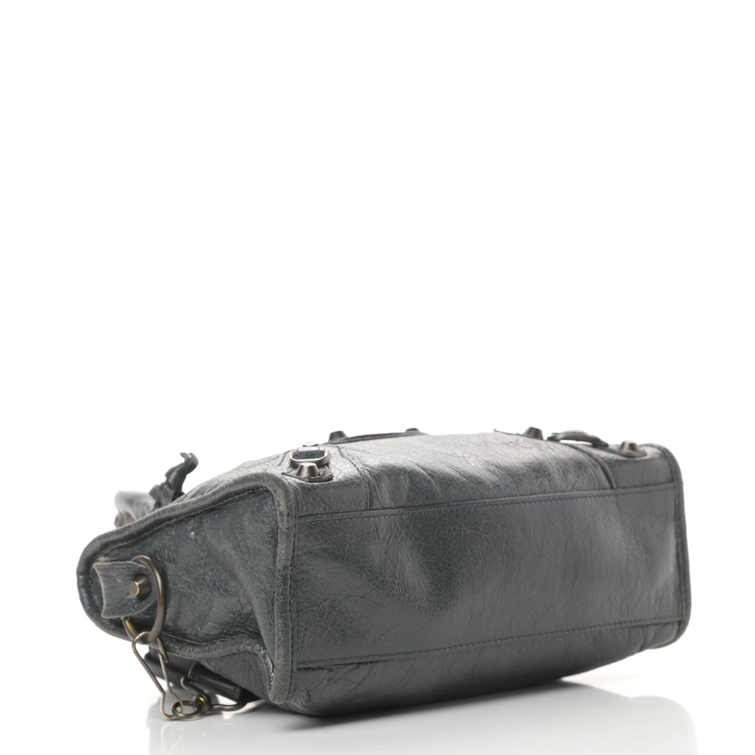 Balenciaga Agneau Classic Hardware Mini City Anthracite 4 of 16