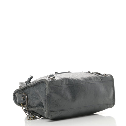 Balenciaga Agneau Classic Hardware Mini City Anthracite 4 of 16