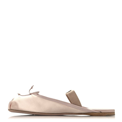 Miu Miu Raso Ballerina Mules 40 Orchidea 1 of 8
