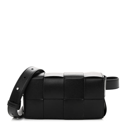 Bottega Veneta Nappa Maxi Intreccio The Belt Cassette Bag Black 1 of 9