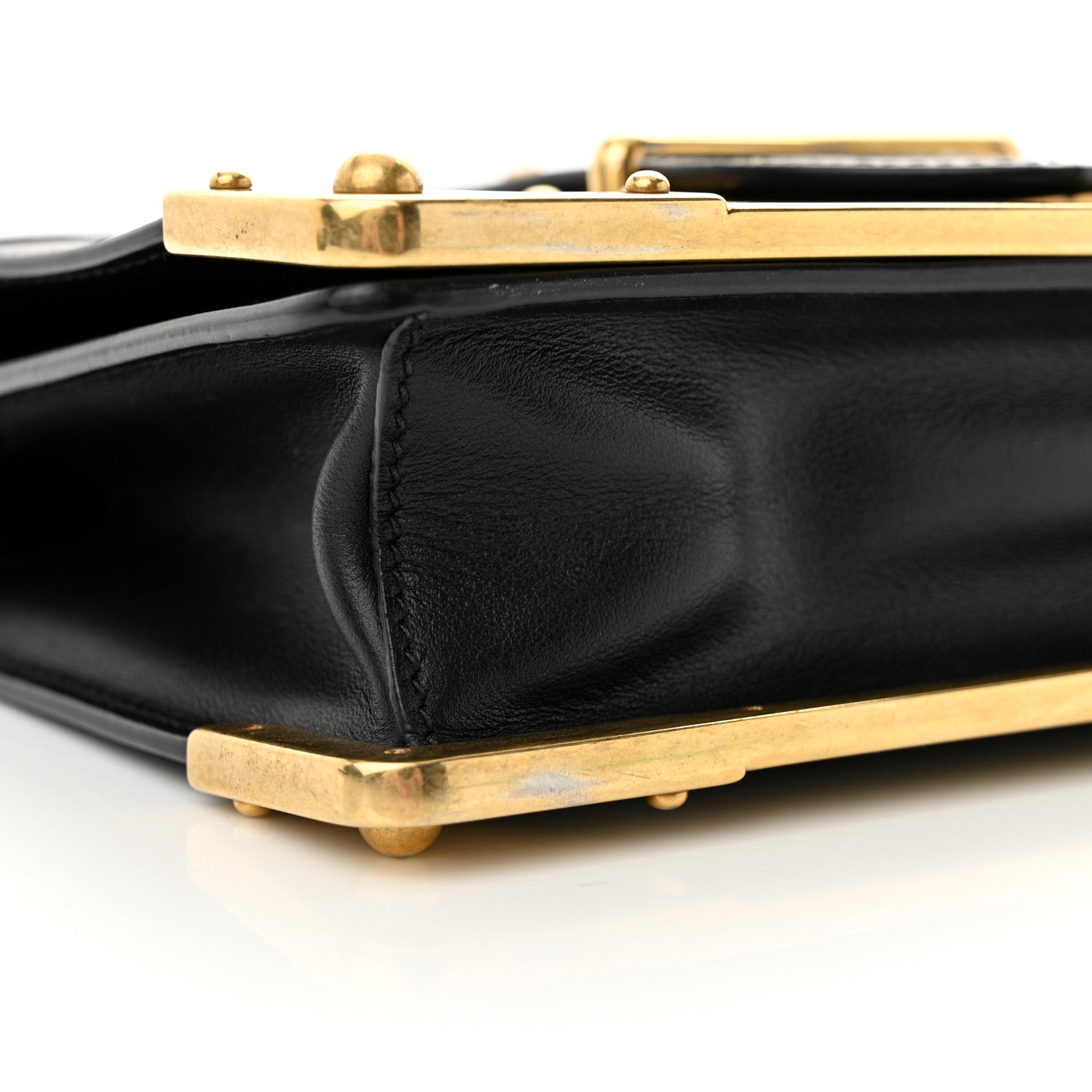 Prada City Calf Saffiano Cahier Bag Black 8 of 10
