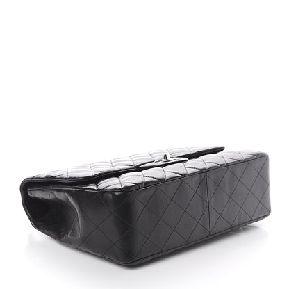 Chanel Lambskin Quilted Jumbo Single Flap Black 3 of 9