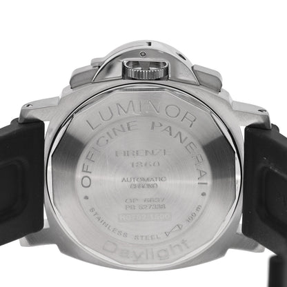 Panerai Stainless Steel Rubber 44mm Luminor Daylight Chronograph Automatic Watch Black PAM00250 4 of 5