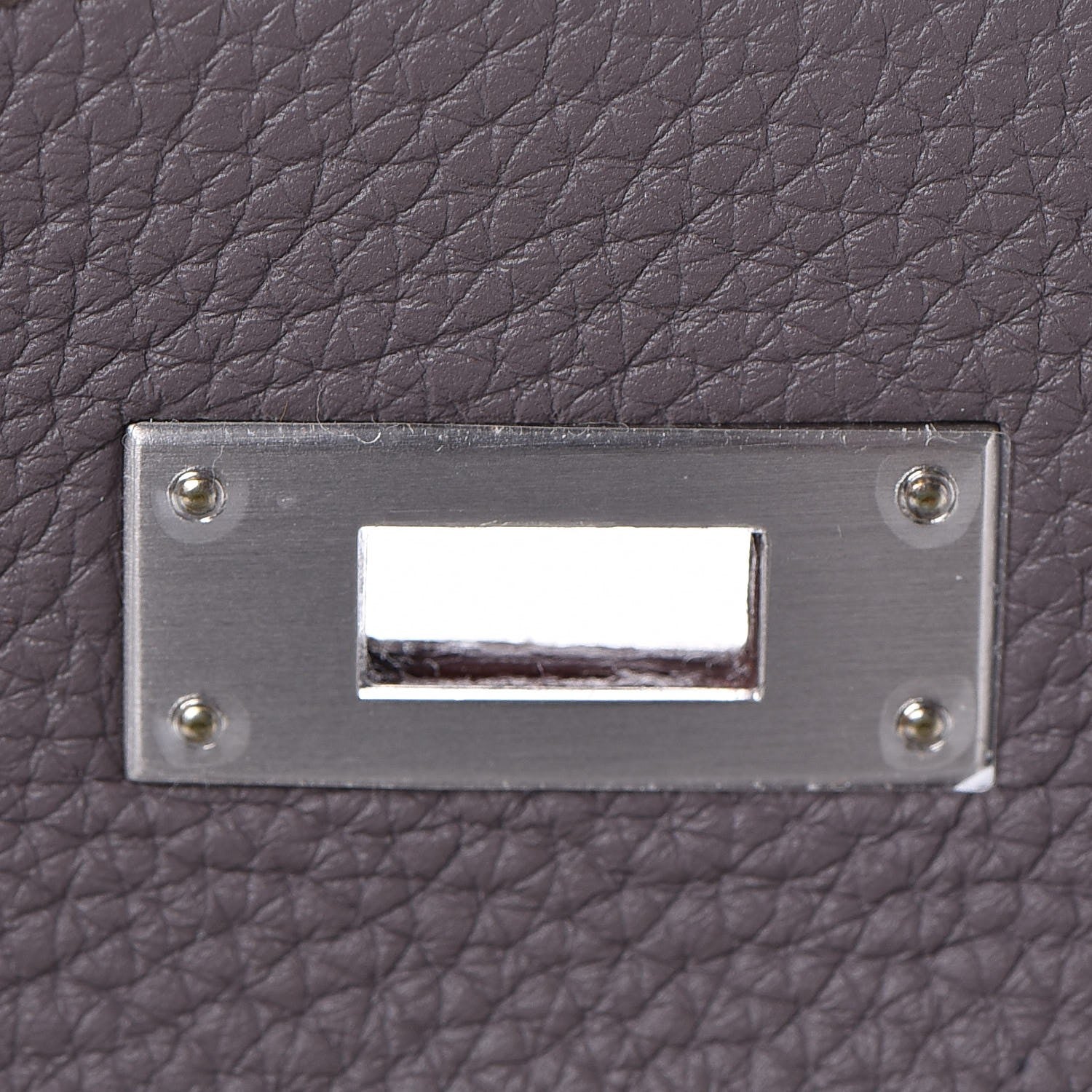 Hermes Togo Horseshoe Kelly Retourne 35 Etain Bleu Tempete 31 of 36