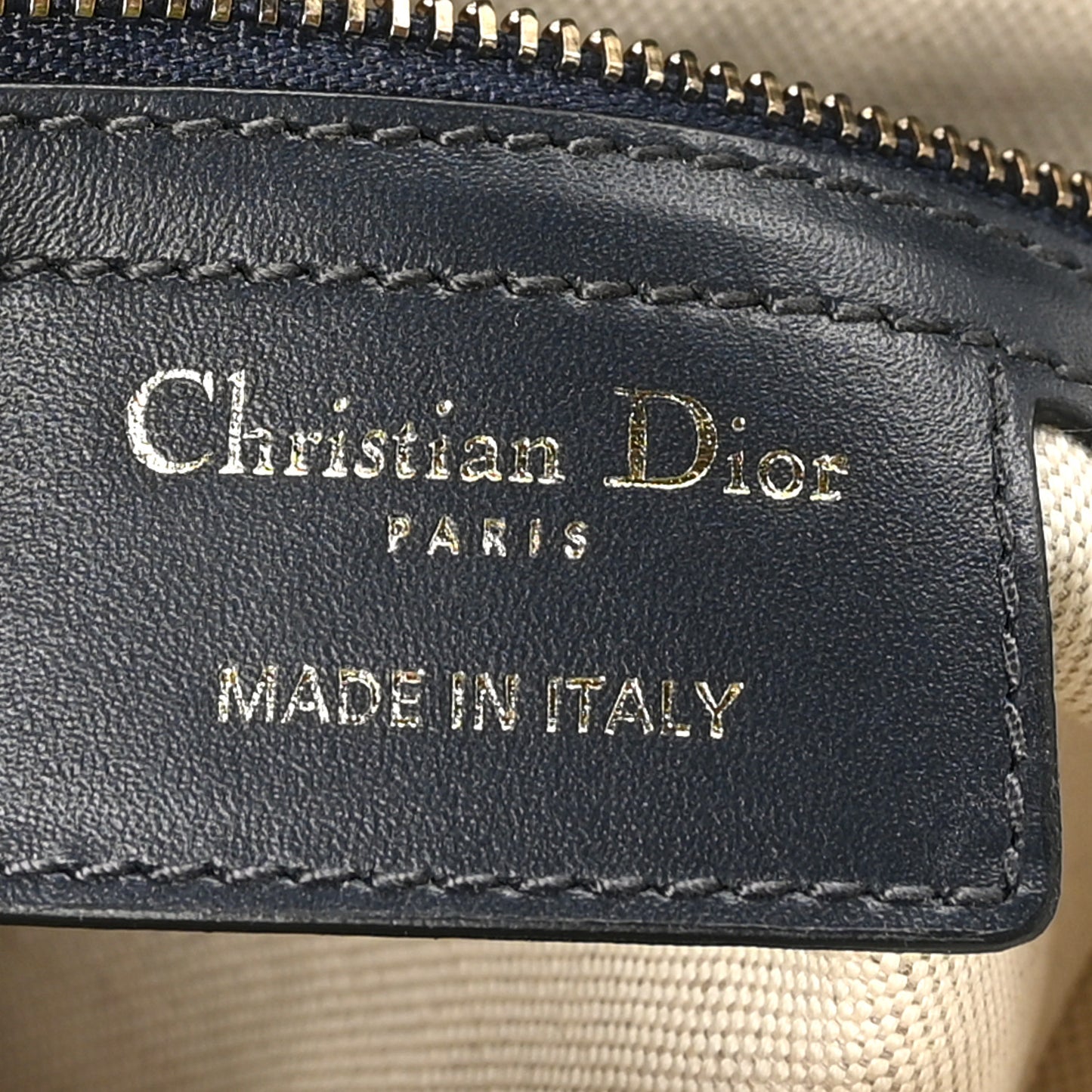Oblique Saddle Bag Blue