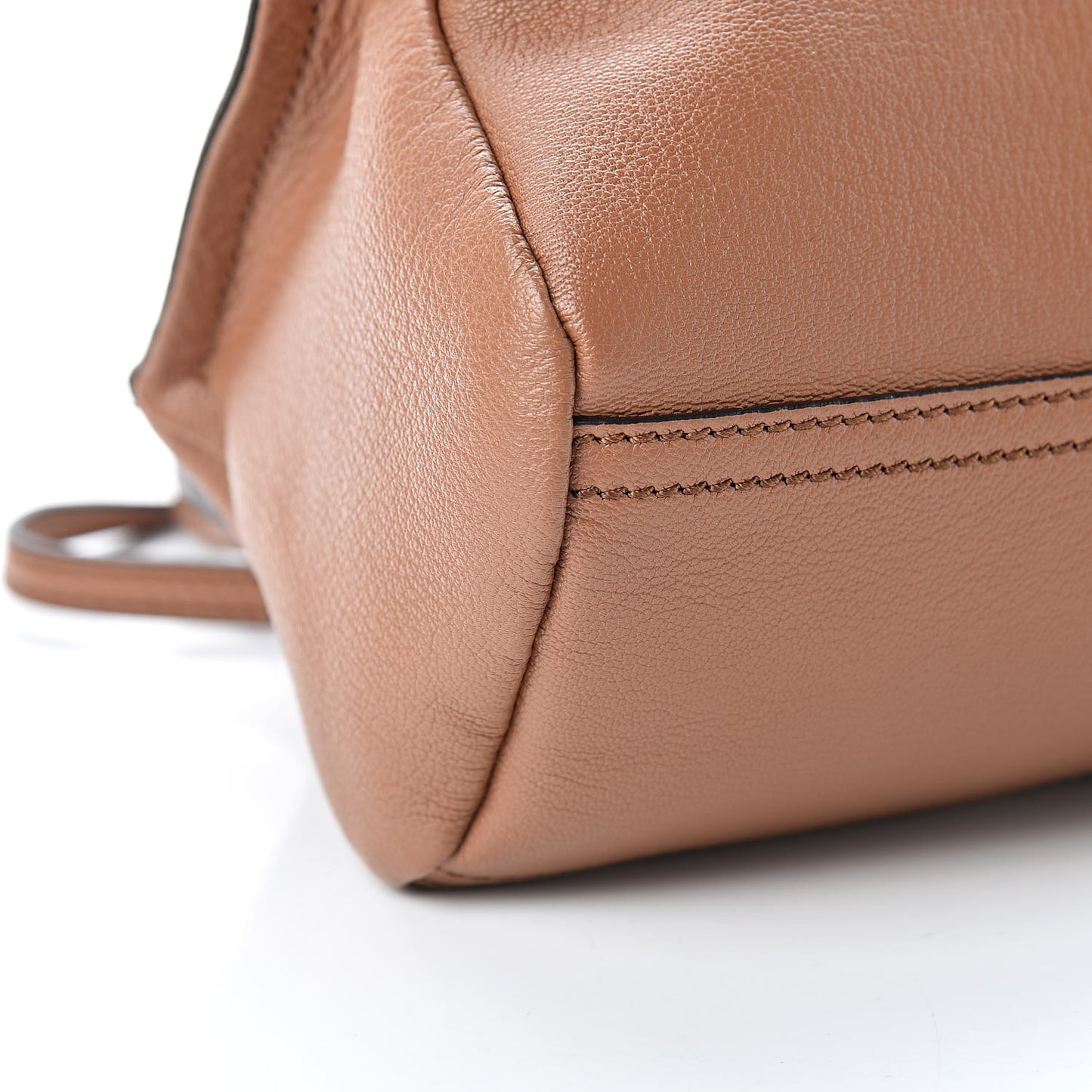 Sugar Goatskin Mini Pandora Pony Brown
