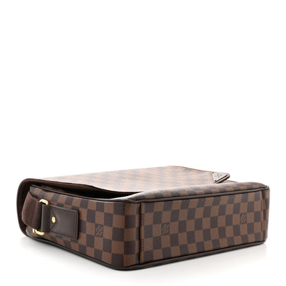 Louis Vuitton Damier Ebene Shelton MM 4 of 10