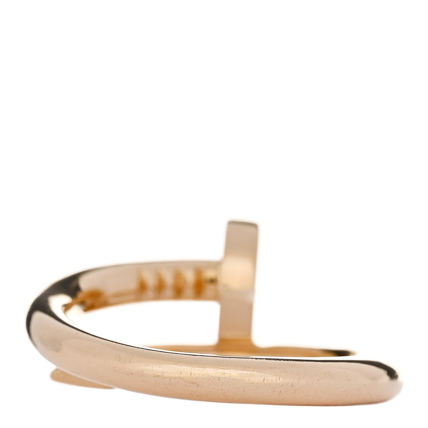 Cartier 18K Yellow Gold Juste Un Clou Ring 53 6.25 3 of 5