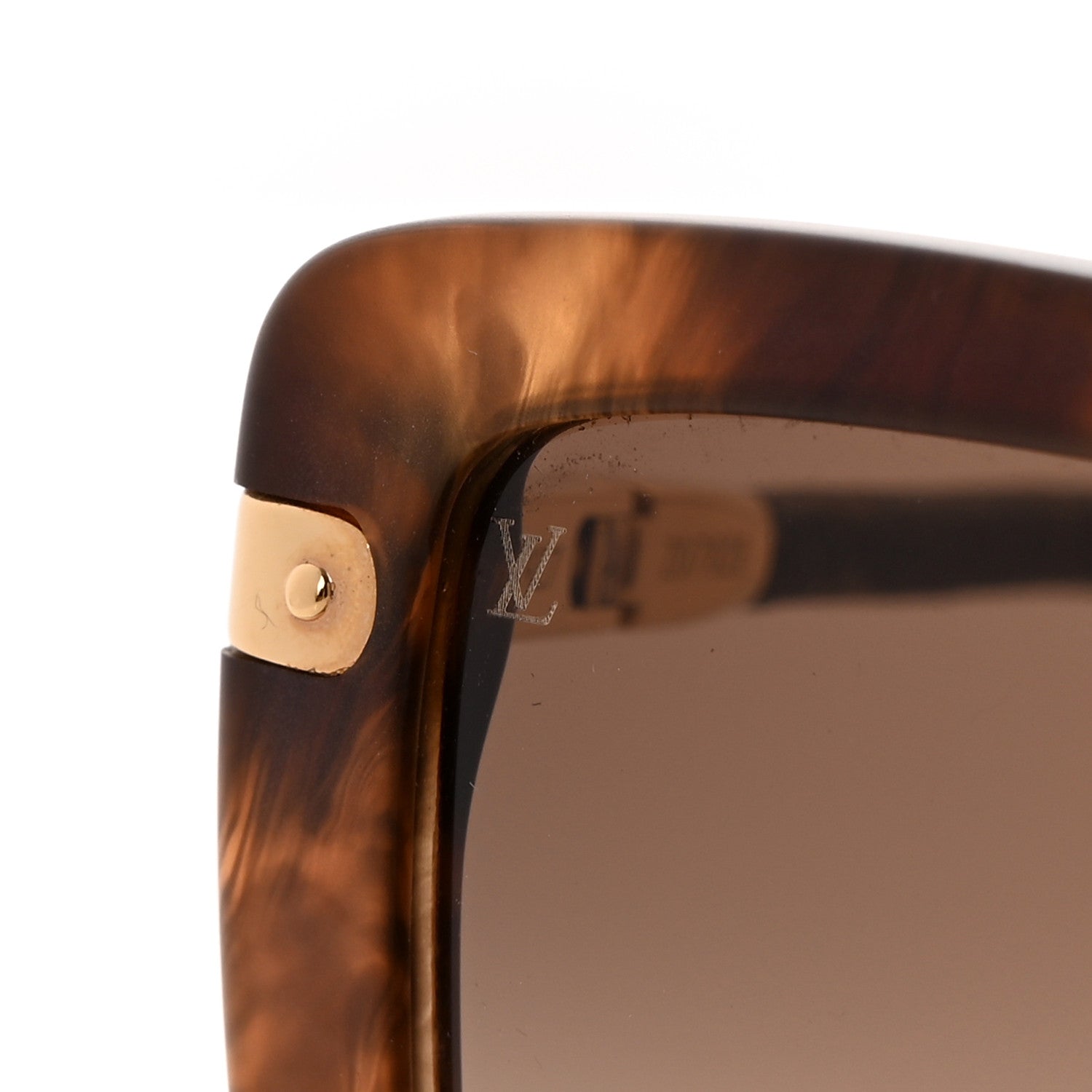 Louis Vuitton Monogram Charlotte Z0782E Sunglasses Dark Tortoise 10 of 11