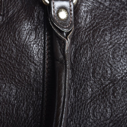 Gucci Guccissima Medium Joy Tote Bag Dark Brown 12 of 12