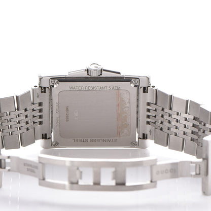 Gucci Stainless Steel 32mm G-Timeless Rectangle Quartz Watch 9 of 10