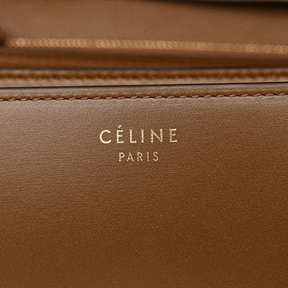 Celine Box Calfskin Medium Classic Box Flap Bag Camel 6 of 15