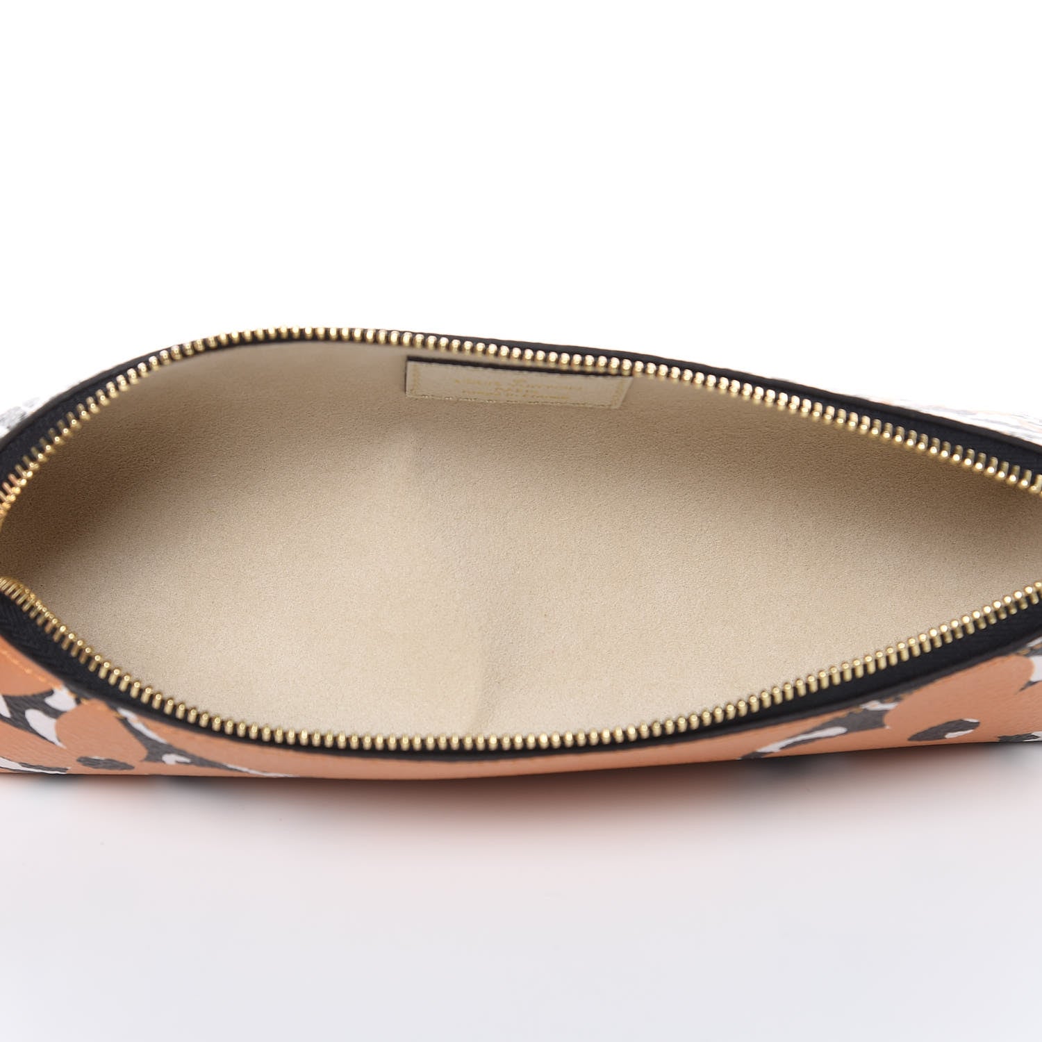 Louis Vuitton Monogram Giant Jungle Elizabeth Pencil Pouch Caramel 7 of 10
