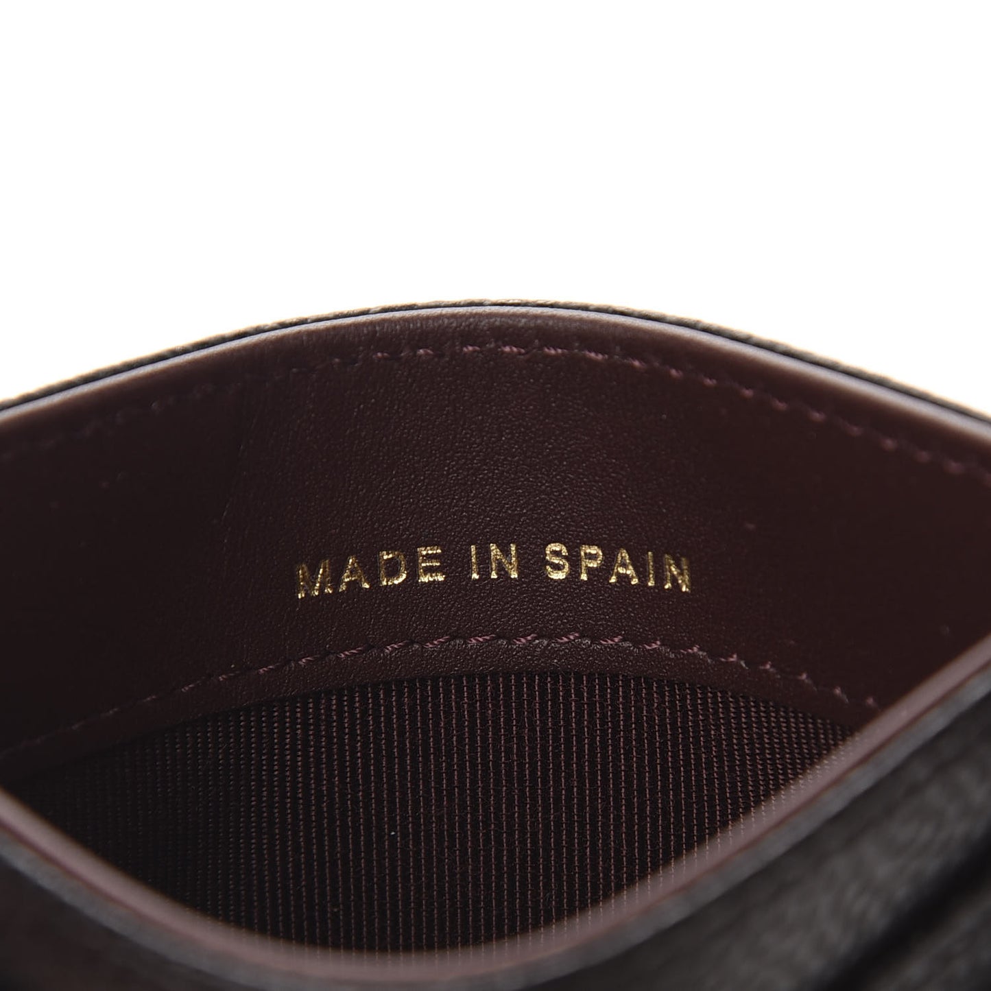 Caviar Quilted Flap Card Holder Black
