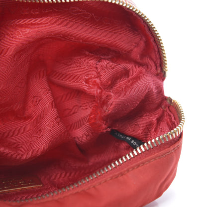 Prada Nylon Vela Cosmetic Pouch Red 8 of 13
