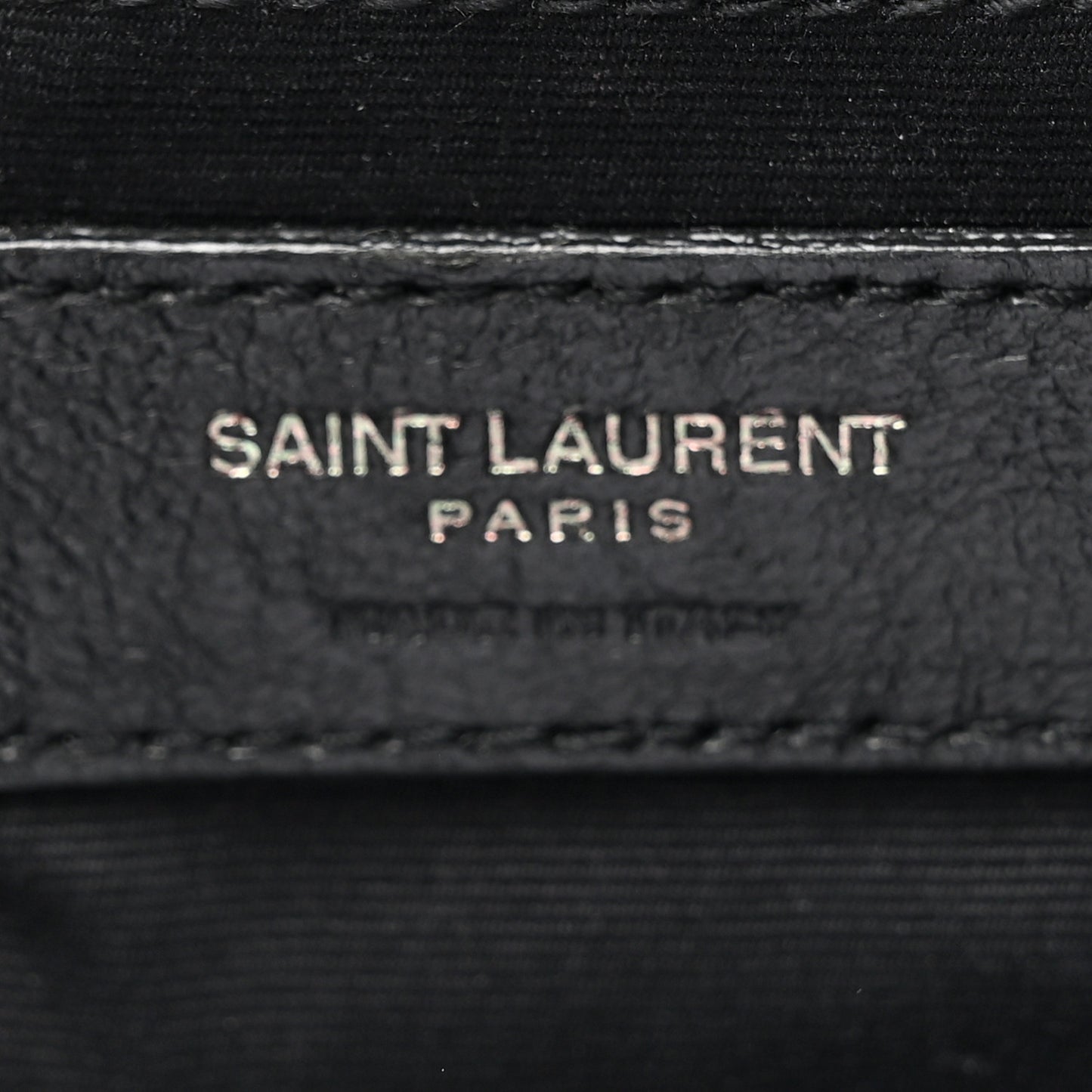 Calfskin Matelasse Monogram Monochrome Lou Camera Bag Black