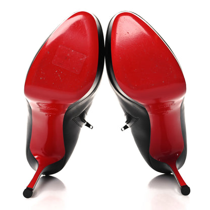 Christian Louboutin Calfskin Dirdibootie 130 Ankle Booties 39 Black 5 of 7