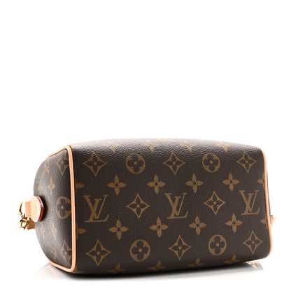 Louis Vuitton Monogram Speedy Bandouliere 20 Beige 4 of 10