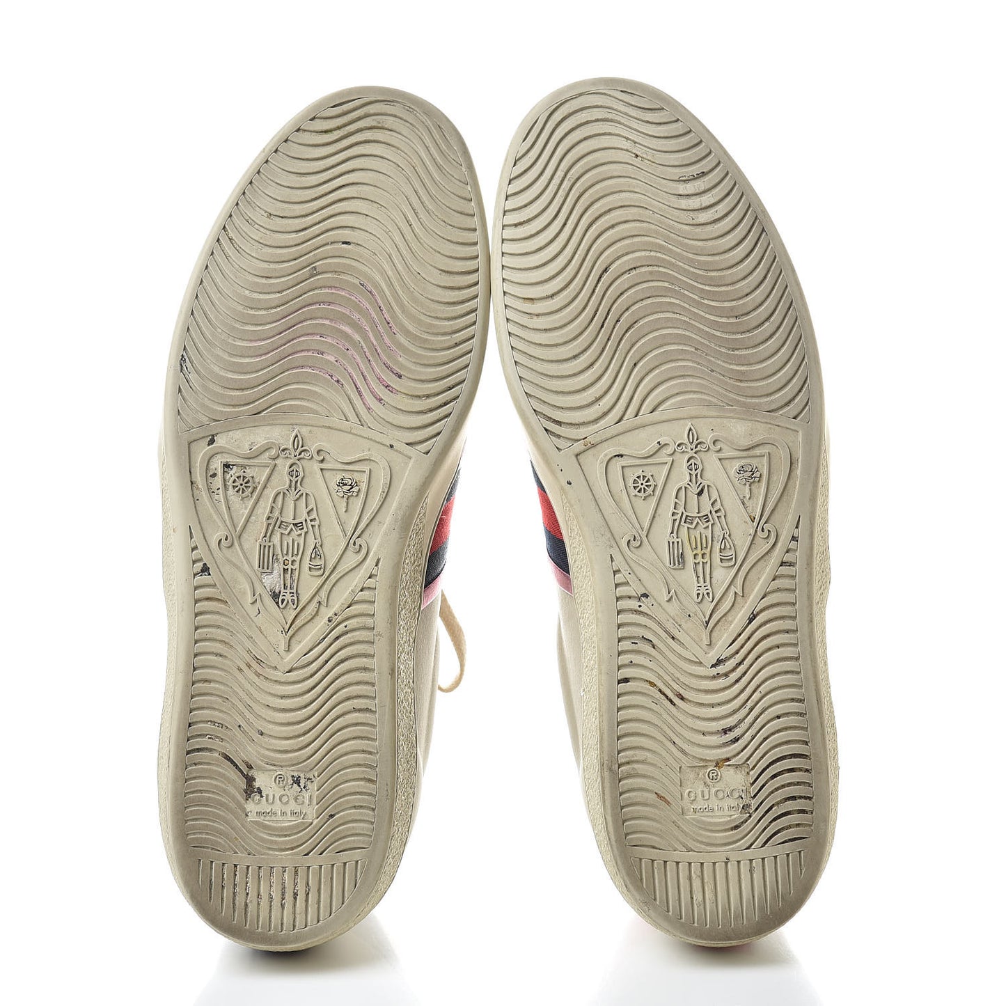 Calfskin Ayers Web Flames Embroidered Mens Ace Sneakers 10 Off White