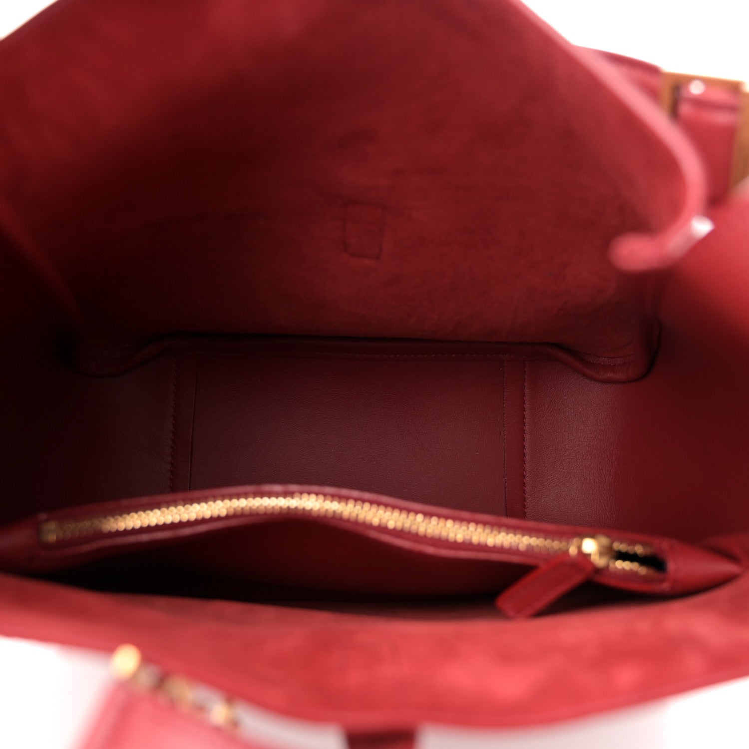 Saint Laurent Smooth Calfskin Small Le 5 A 7 Soft Hobo Red Danger 5 of 9