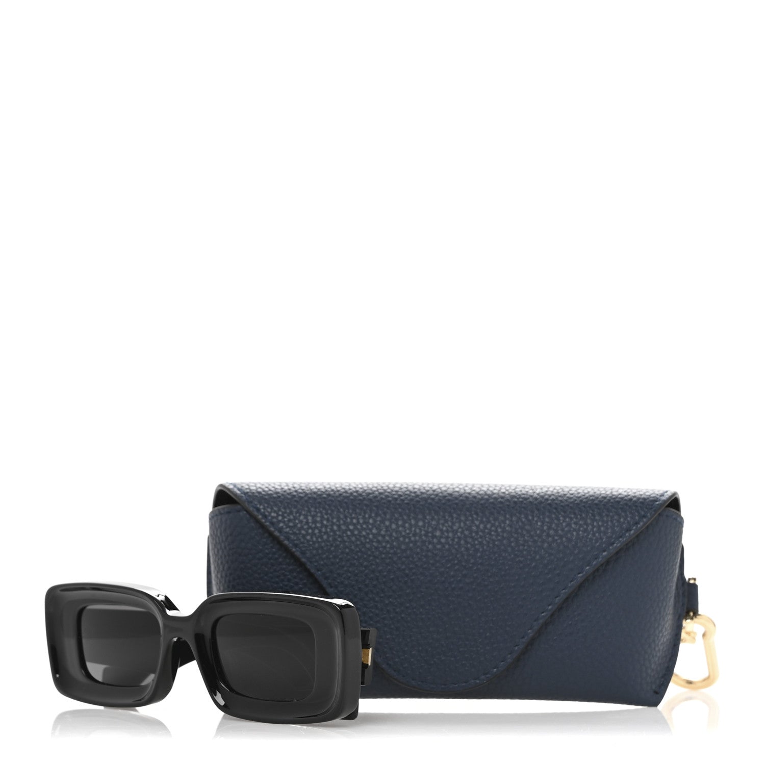 Loewe Acetate Rectangular Sunglasses LW40101I Black 8 of 8