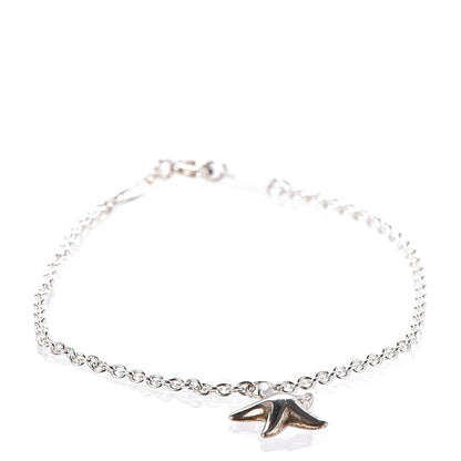 Tiffany Sterling Silver Elsa Peretti Starfish Charm Bracelet 1 of 9