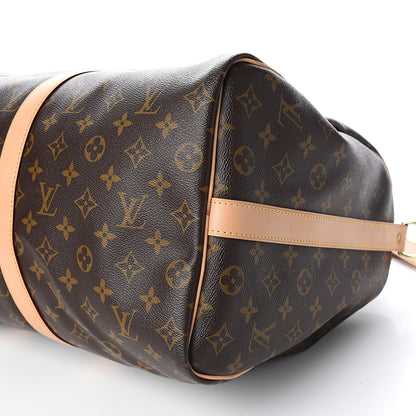 Louis Vuitton Monogram Keepall Bandouliere 50 9 of 12