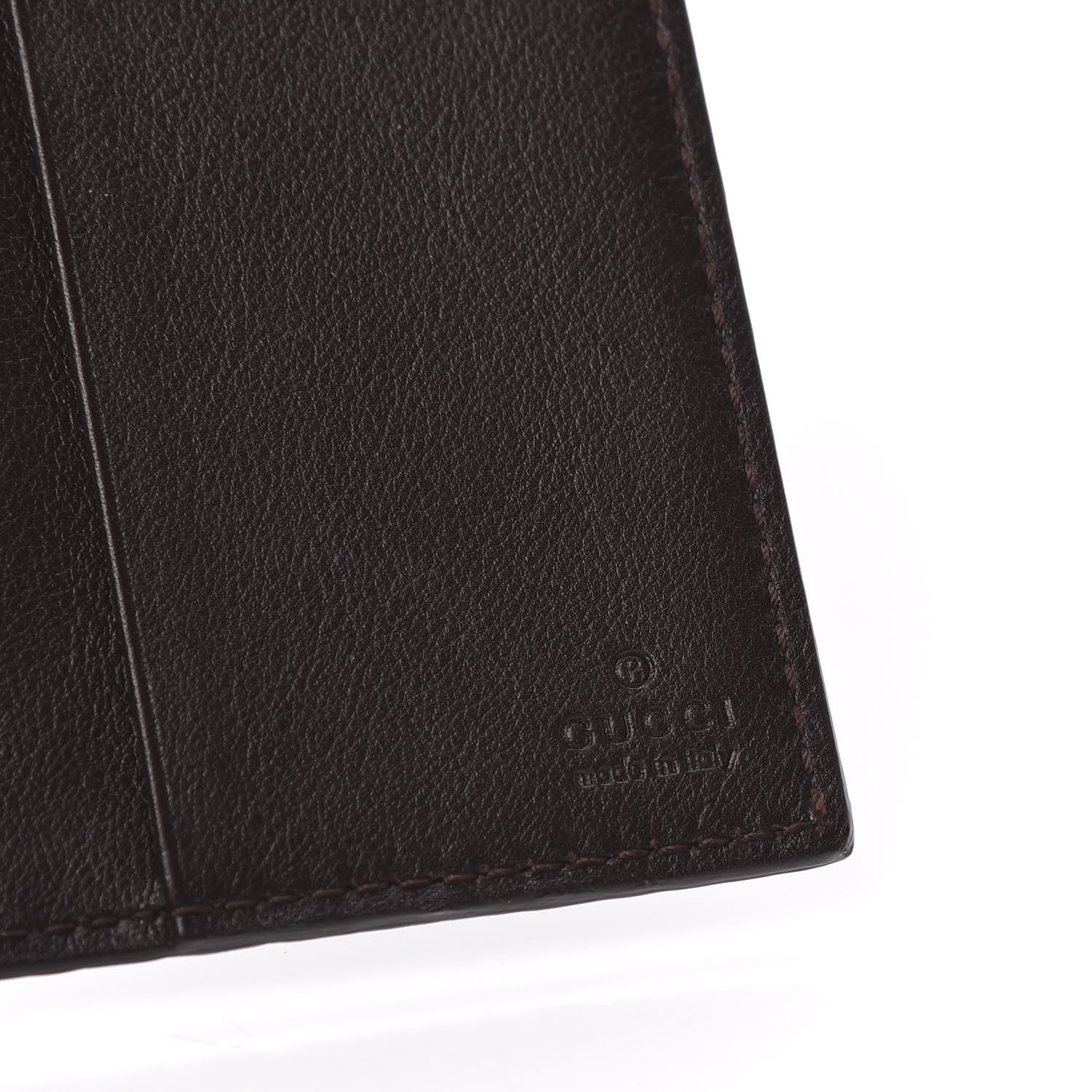 Gucci Crocodile Passport Case Brown 5 of 7