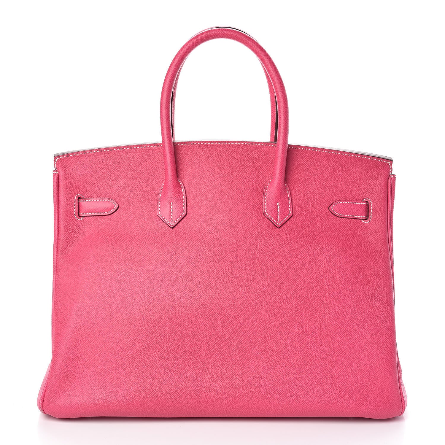 Hermes Epsom Candy Birkin 35 Rose Tyrien Rubis 4 of 33