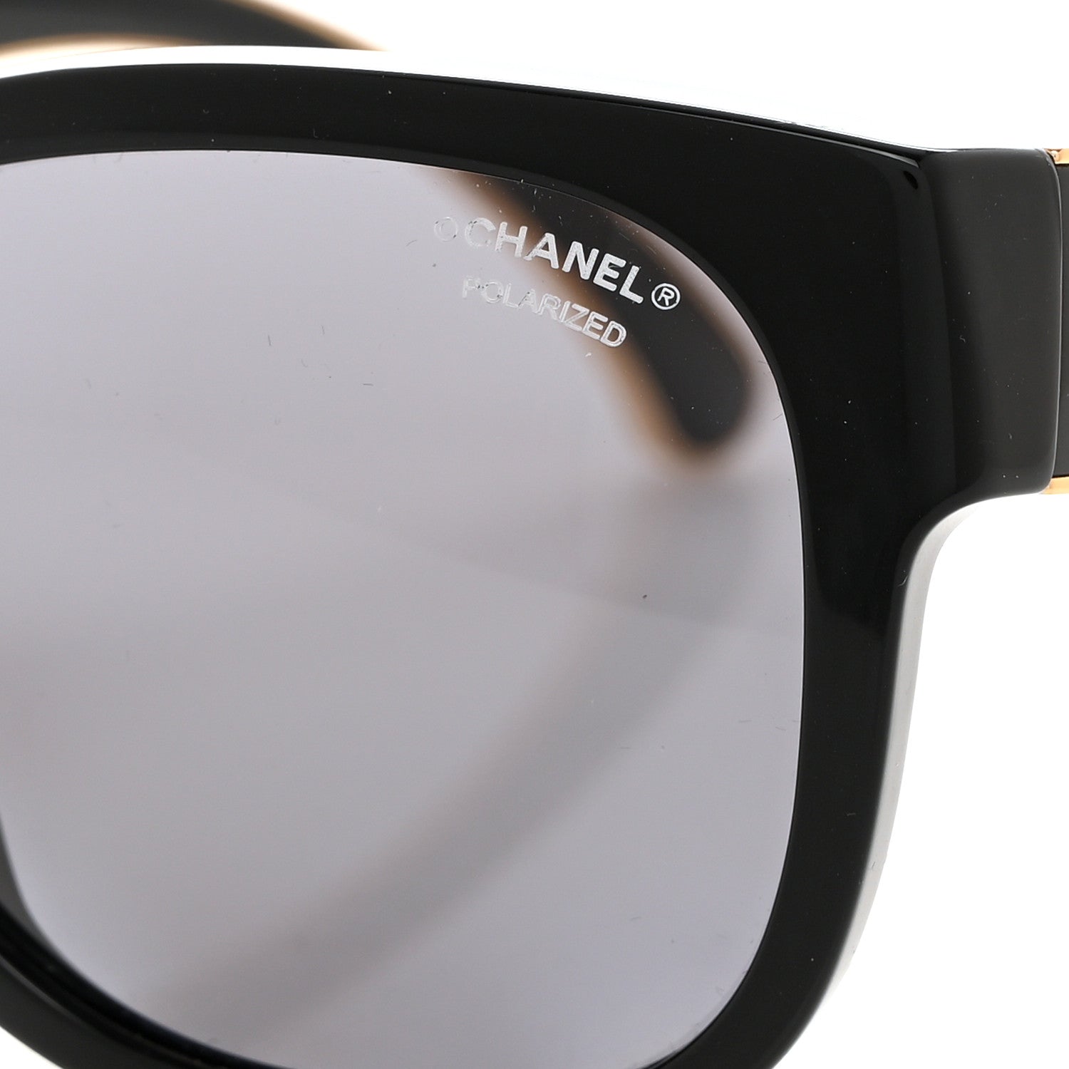 Chanel Polarized CC Sunglasses 5270 Black 7 of 8