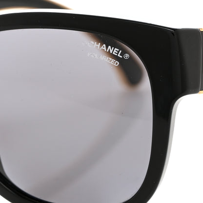 Chanel Polarized CC Sunglasses 5270 Black 7 of 8