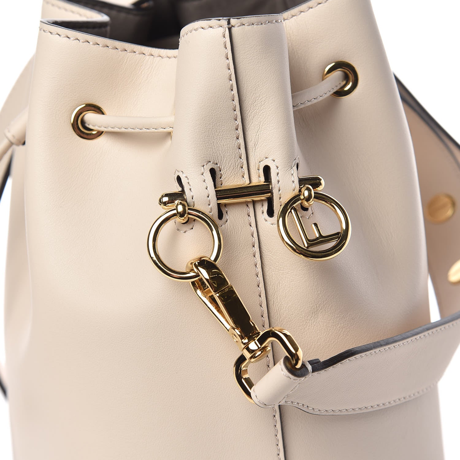 Fendi Vitello Grace Matte F is Fendi Grande Mon Tresor Bucket Bag Camelia 8 of 10