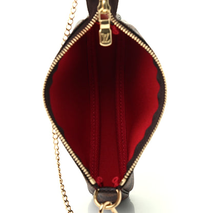 Louis Vuitton Damier Ebene Mini Pochette Accessories 5 of 8