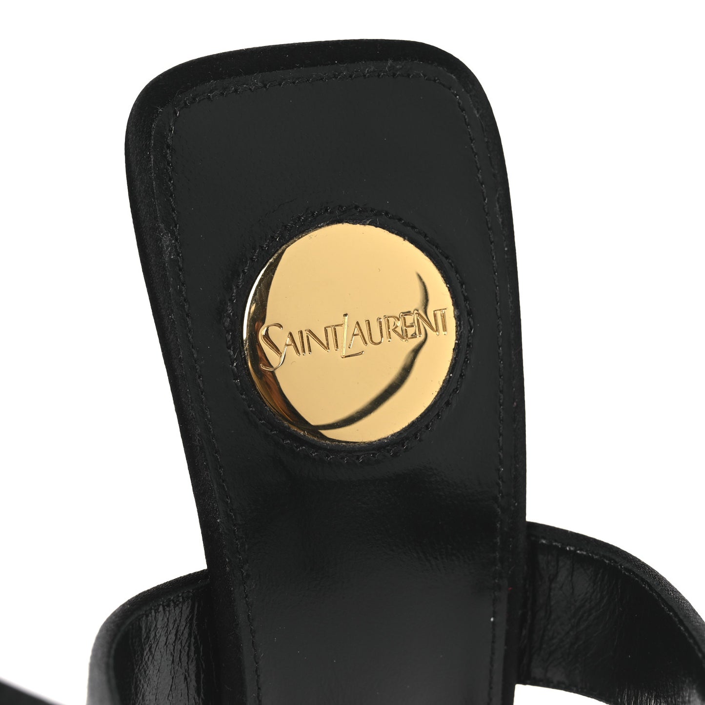 Satin Salome 110 Wedge Sandals 37 Black