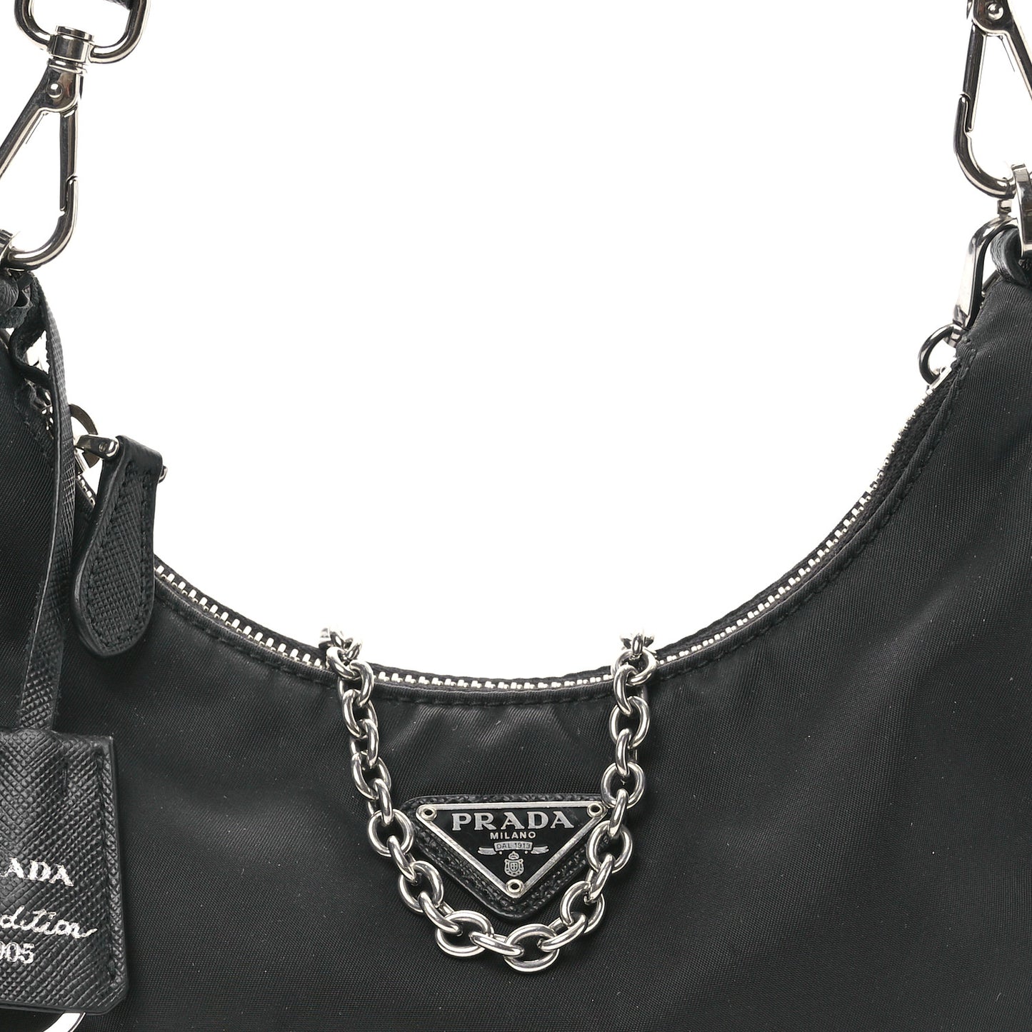Nylon Re-Edition 2005 Shoulder Bag Black