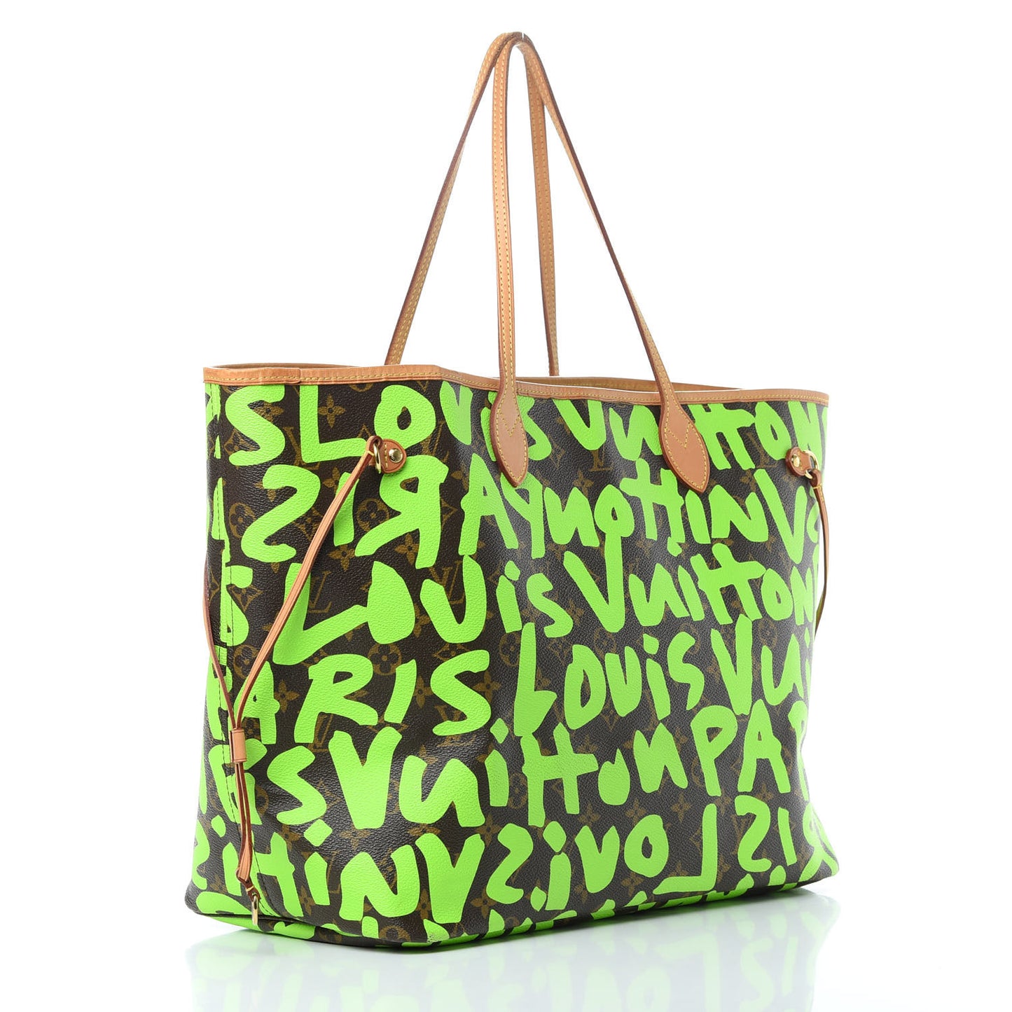 Monogram Graffiti Neverfull GM Green