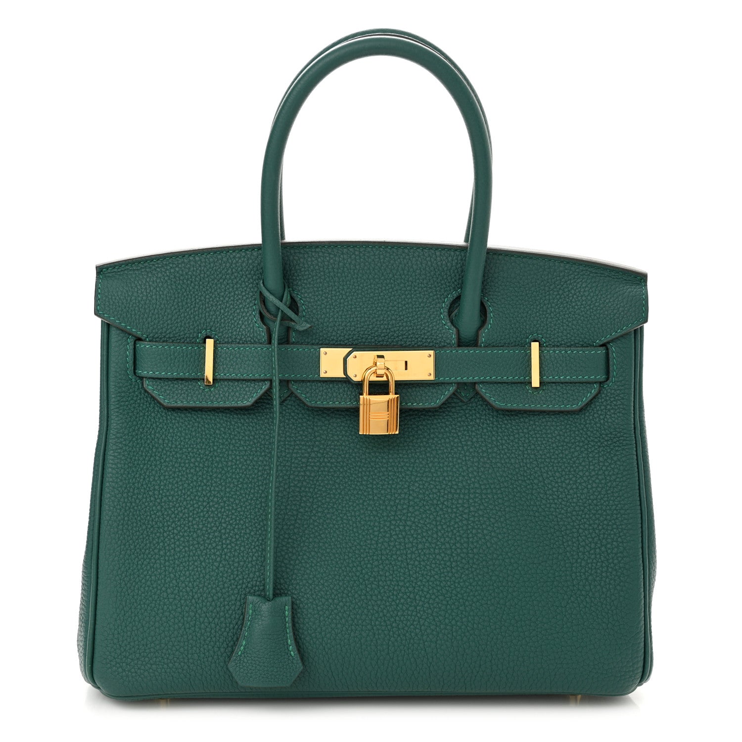 Hermes Togo Birkin 30 Malachite 1 of 11