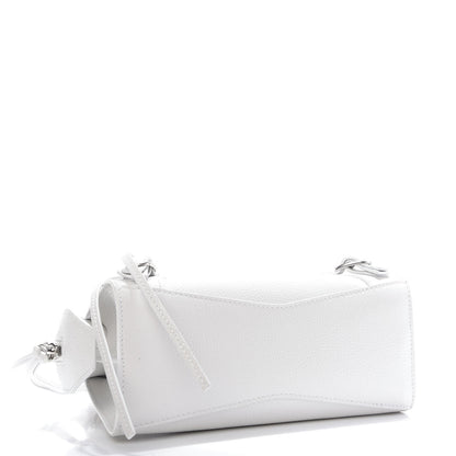 Balenciaga Grained Calfskin Neo Classic Silver Hardware Mini City White 5 of 9