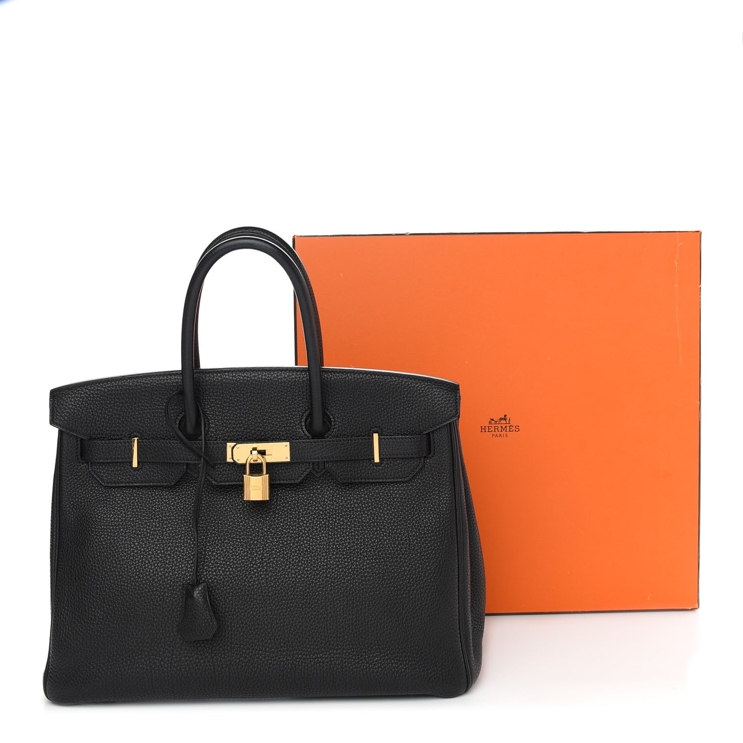 Togo Birkin 35 Black