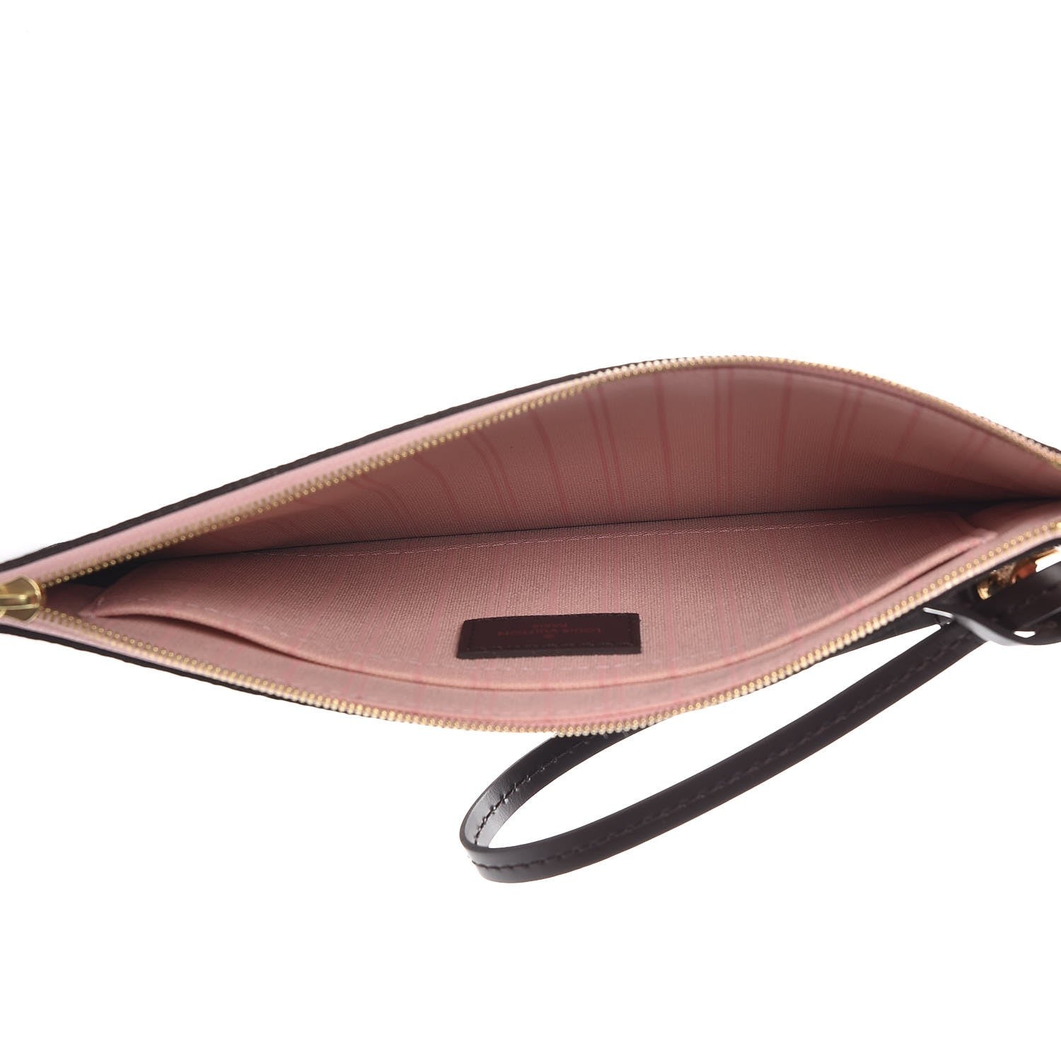 Louis Vuitton Damier Ebene Neverfull MM GM Pochette Rose Ballerine 5 of 7