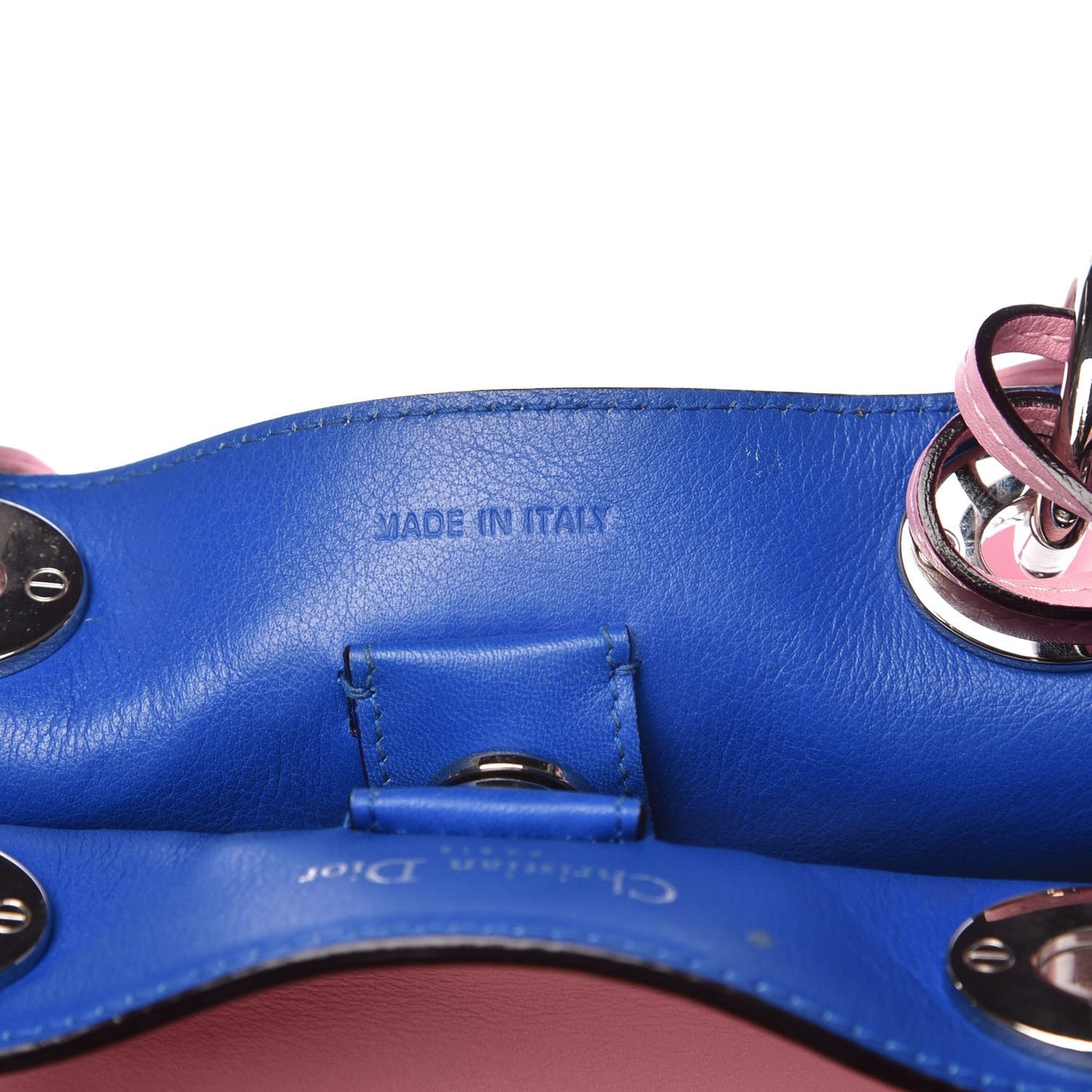 Smooth Calfskin Medium Diorissimo Rose Tendre