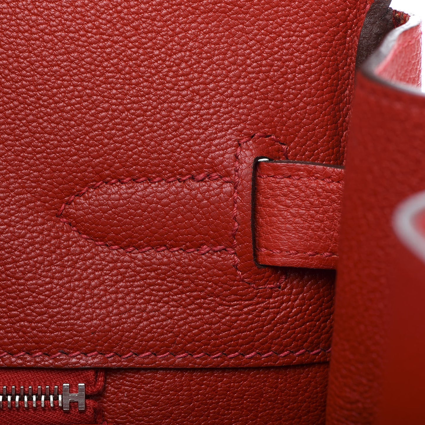 Togo Birkin 35 Vermillion