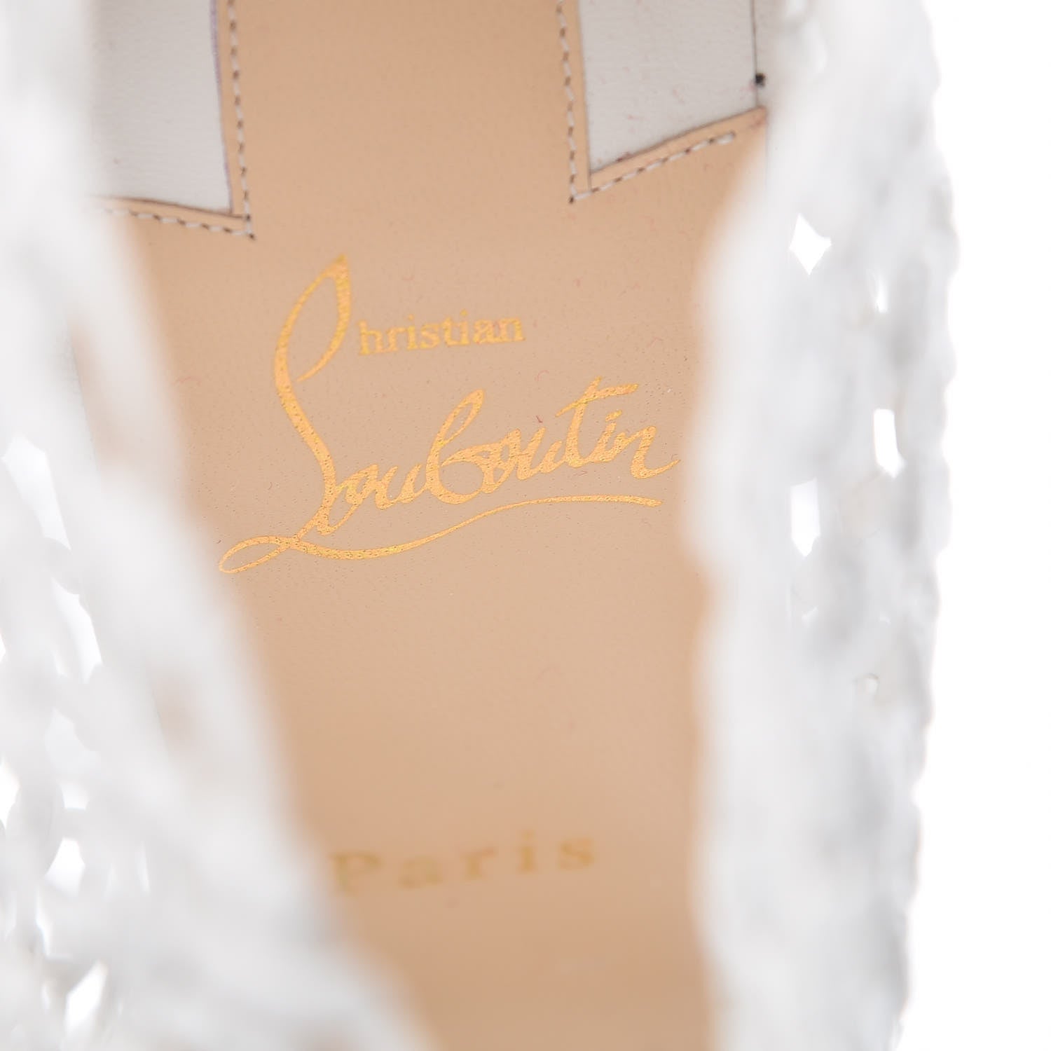 Christian Louboutin Nappa Porligot 120 Pumps 40 Latte 6 of 8